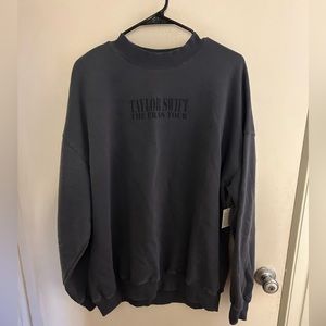 Taylor Swift Eras Tour Blue Crew Neck